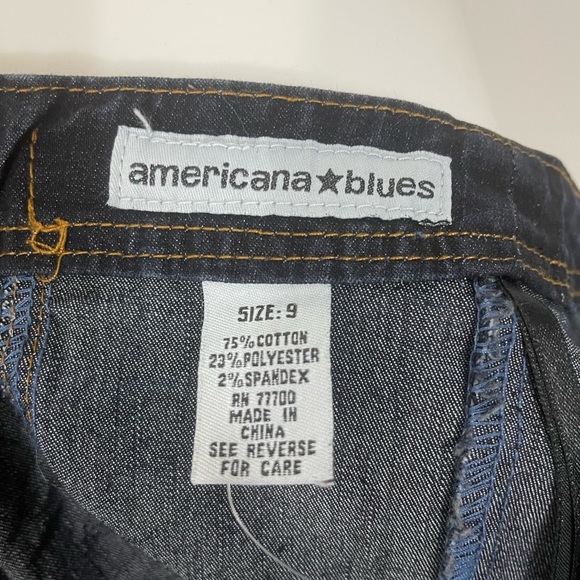 Americana Blues denim mini dress - Picture 8 of 10